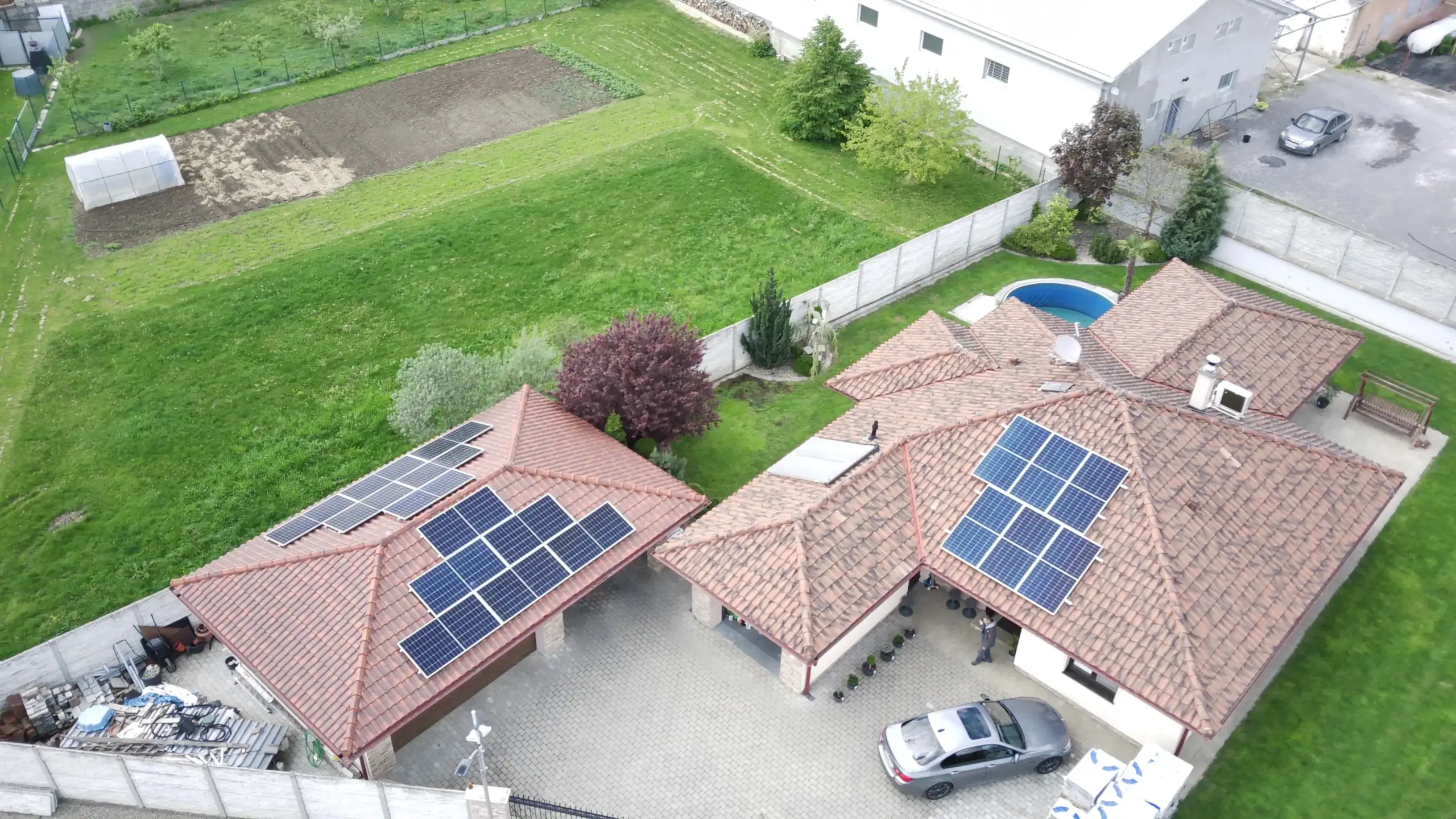 Realizácia fotovoltiky na rodinný dom s výkonom 14kWp