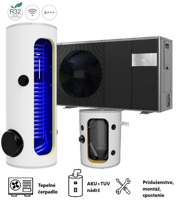 Midea M-thermal monoblok komplet set 6 kw