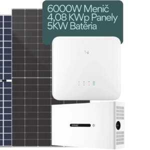 Goodwe 4kW+batéria 5kWh