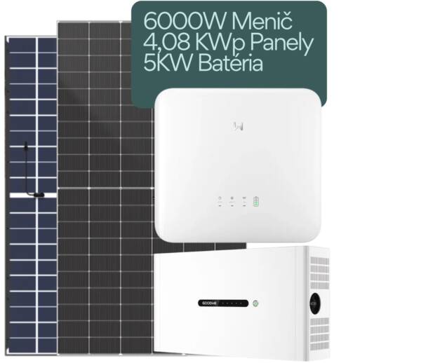 Goodwe 4kW+batéria 5kWh