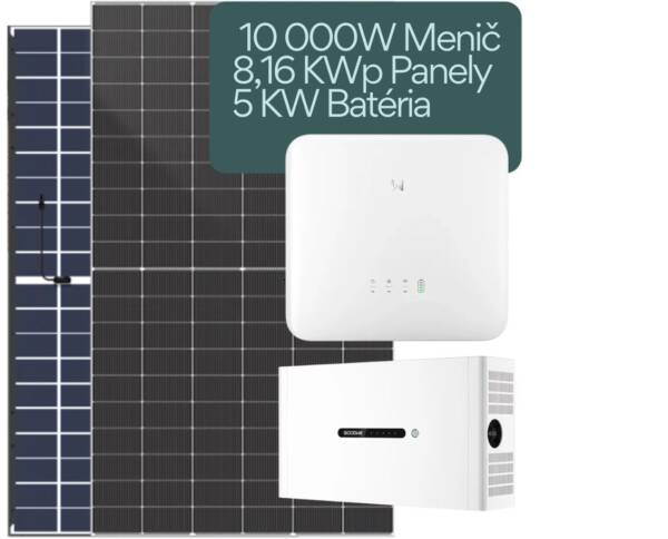 Goodwe 8kW+batéria 5kWh
